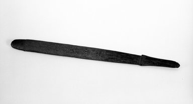  <em>Club</em>, late 19th or early 20th century. Wood, traces of white paint, 23 3/4 in. (60.3 cm). Brooklyn Museum, Gift of Dr. and Mrs. Werner Muensterberger, 71.181.1. Creative Commons-BY (Photo: Brooklyn Museum, 71.181.1_bw.jpg)