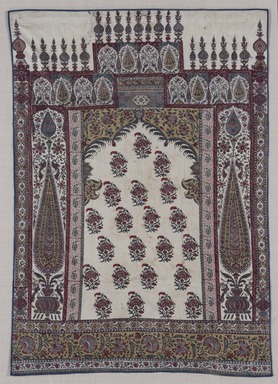  <em>Prayer Hanging</em>, 19th century. Printed cotton, 49 x 35 1/2 in. (124.5 x 90.2 cm). Brooklyn Museum, Gift of Mr. and Mrs. Charles K. Wilkinson, 73.94.1. Creative Commons-BY (Photo: Brooklyn Museum, 73.94.1_PS11.jpg)