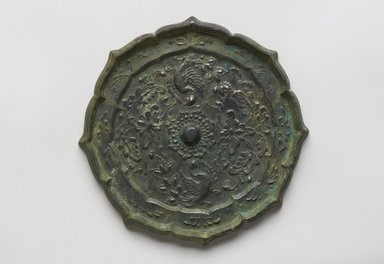  <em>Mirror</em>, ca. 11th century. Bronze, 5 1/2 in. (14 cm). Brooklyn Museum, Designated Purchase Fund, 74.81.3. Creative Commons-BY (Photo: Brooklyn Museum, 74.81.3_PS11.jpg)
