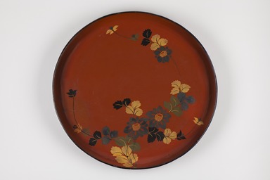  <em>Tray</em>, 18th–19th century. Lacquered wood, 1 1/4 x 14 in. (3.2 x 35.6 cm). Brooklyn Museum, Designated Purchase Fund, 76.155.2. Creative Commons-BY (Photo: Brooklyn Museum, 76.155.2_PS20.jpg)