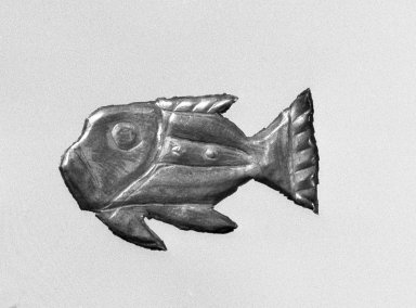 Chancay. <em>One of Collection of 18 Pieces of Silverwork</em>. Silver Brooklyn Museum, Gift of Mr. and Mrs. Paul B. Taylor, 78.118.29. Creative Commons-BY (Photo: Brooklyn Museum, 78.118.29_bw.jpg)