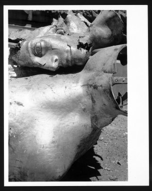 Manuel Álvarez Bravo (Mexican, 1902-2002). <em>Angel del Temblor</em>, 1957. Gelatin silver photograph, image: 6 1/2 x 9 1/2 in. (16.5 x 24.1 cm). Brooklyn Museum, Gift of William Berley, 79.294.9. © artist or artist's estate (Photo: Brooklyn Museum, 79.294.9_bw.jpg)