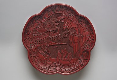  <em>Plate in the Form of a Plum Blossom</em>, 1368-1644. Lacquer, 7 3/8 in. (18.7 cm). Brooklyn Museum, Gift of Cynthia Hazen Polsky, 79.81. Creative Commons-BY (Photo: Brooklyn Museum, 79.81_PS11.jpg)