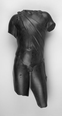 Roman. <em>Torso of Dionysus</em>, 2nd-3rd century C.E. Basalt, 29 × 14 1/2 × 8 1/4 in. (73.7 × 36.8 × 21 cm). Brooklyn Museum, Anonymous gift, 80.249. Creative Commons-BY (Photo: Brooklyn Museum, 80.249_front.jpg)