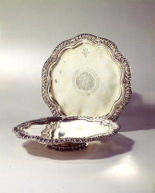  <em>Footed Salver</em>. Silver-gilt Brooklyn Museum, Bequest of Donald S. Morrison, 81.54.9. Creative Commons-BY (Photo: Brooklyn Museum, 81.54.9_SL4.jpg)