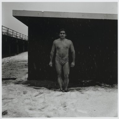 Stephen Salmieri (American, born 1945). <em>"Coney Island,"</em> 1969. Gelatin silver photograph Brooklyn Museum, Gift of Edward Klein, 82.201.23. © artist or artist's estate (Photo: Brooklyn Museum, 82.201.23_PS2.jpg)
