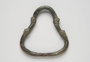  <em>Triangular Loop</em>, 11th-13th century. Bronze, 4 5/8 x 2 in. (11.7 x 5.1 cm). Brooklyn Museum, Gift of Dr. and Mrs. Malcolm Idelson, 82.240.2d. Creative Commons-BY (Photo: Brooklyn Museum, 82.240.2d_PS11.jpg)