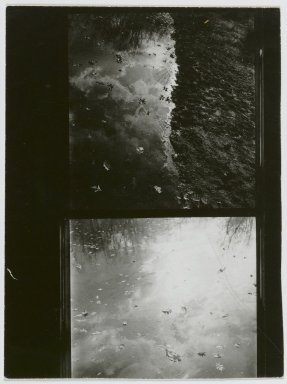 Consuelo Kanaga (American, 1894-1978). <em>[Untitled] (Putnam Pond)</em>. Gelatin silver photograph, 4 1/4 x 3 1/4 in. (10.8 x 8.3 cm). Brooklyn Museum, Gift of Wallace B. Putnam from the Estate of Consuelo Kanaga, 82.65.102 (Photo: Brooklyn Museum, 82.65.102_PS2.jpg)
