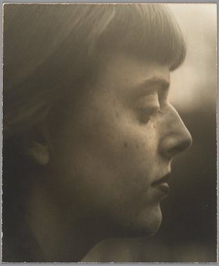 Consuelo Kanaga (American, 1894-1978). <em>[Untitled] (March Avery)</em>. Gelatin silver print, 10 7/8 x 9 1/8 in. (27.6 x 23.2 cm). Brooklyn Museum, Gift of Wallace B. Putnam from the Estate of Consuelo Kanaga, 82.65.130 (Photo: Brooklyn Museum, 82.65.130_PS2.jpg)