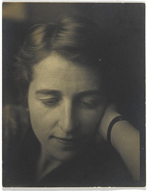 Consuelo Kanaga (American, 1894-1978). <em>Kathryn Hume</em>, 1920s or 1930s. Gelatin silver photograph Brooklyn Museum, Gift of Wallace B. Putnam from the Estate of Consuelo Kanaga, 82.65.133 (Photo: Brooklyn Museum, 82.65.133_PS2.jpg)