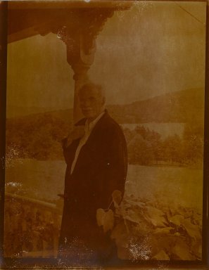 Consuelo Kanaga (American, 1894-1978). <em>[Untitled] (Alfred Stieglitz)</em>. Gelatin silver print, 5 x 4 in. (12.7 x 10.2 cm). Brooklyn Museum, Gift of Wallace B. Putnam from the Estate of Consuelo Kanaga, 82.65.166 (Photo: Brooklyn Museum, 82.65.166_PS2.jpg)
