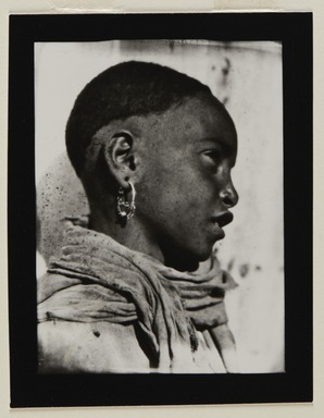 Consuelo Kanaga (American, 1894-1978). <em>[Negative] (Young African, North Africa)</em>, 1928. Negative Brooklyn Museum, Gift of Wallace B. Putnam from the Estate of Consuelo Kanaga, 82.65.2137 (Photo: Brooklyn Museum, 82.65.2137_PS20.jpg)