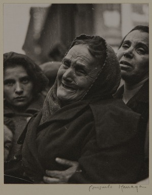 Consuelo Kanaga (American, 1894-1978). <em>Fire, New York</em>, 1922. Gelatin silver print, frame: 20 1/16 × 15 1/16 × 1 1/2 in. (51 × 38.3 × 3.8 cm). Brooklyn Museum, Gift of Wallace B. Putnam from the Estate of Consuelo Kanaga, 82.65.23 (Photo: Brooklyn Museum, 82.65.23_PS20.jpg)