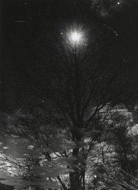 Consuelo Kanaga (American, 1894–1978). <em>[Untitled] (Moonrise)</em>. Gelatin silver print, 4 3/4 x 3 5/8 in. (12.1 x 9.2 cm). Brooklyn Museum, Gift of Wallace B. Putnam from the Estate of Consuelo Kanaga, 82.65.288 (Photo: Brooklyn Museum, 82.65.288_PS2.jpg)