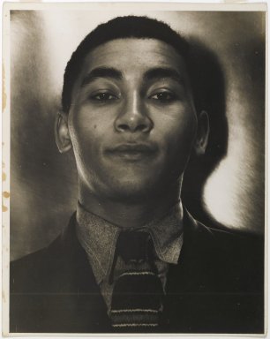 Consuelo Kanaga (American, 1894-1978). <em>Angelo Herndon</em>, 1930s. Gelatin silver photograph, 10 x 8 in. (25.4 x 20.3 cm). Brooklyn Museum, Gift of Wallace B. Putnam from the Estate of Consuelo Kanaga, 82.65.366 (Photo: Brooklyn Museum, 82.65.366_PS2.jpg)