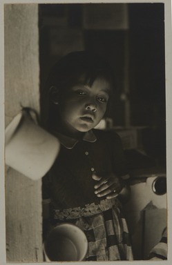 Consuelo Kanaga (American, 1894-1978). <em>Untitled (New Mexico)</em>, 1950s. Toned gelatin silver print, frame: 20 1/16 × 15 1/16 × 1 1/2 in. (51 × 38.3 × 3.8 cm). Brooklyn Museum, Gift of Wallace B. Putnam from the Estate of Consuelo Kanaga, 82.65.369 (Photo: Brooklyn Museum, 82.65.369_PS20.jpg)