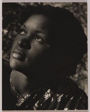 Consuelo Kanaga (American, 1894–1978). <em>Frances</em>, ca. 1932. Toned gelatin silver print, frame: 20 1/16 × 15 1/16 × 1 1/2 in. (51 × 38.3 × 3.8 cm). Brooklyn Museum, Gift of Wallace B. Putnam from the Estate of Consuelo Kanaga, 82.65.396 (Photo: Brooklyn Museum, 82.65.396_PS20.jpg)