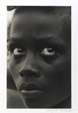 Consuelo Kanaga (American, 1894-1978). <em>[Untitled] (Young Girl, Tennessee)</em>. Toned gelatin silver print, 8 5/8 x 5 3/8 in. (21.9 x 13.7 cm). Brooklyn Museum, Gift of Wallace B. Putnam from the Estate of Consuelo Kanaga, 82.65.399 (Photo: Brooklyn Museum, 82.65.399_PS2.jpg)
