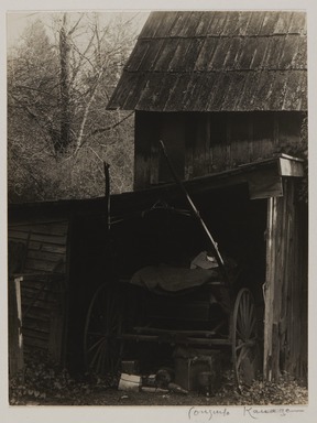 Consuelo Kanaga (American, 1894-1978). <em>Seddie Anderson's Farm</em>, 1920s. Toned gelatin silver print, frame: 20 5/16 × 15 5/16 × 1 1/2 in. (51.6 × 38.9 × 3.8 cm). Brooklyn Museum, Gift of Wallace B. Putnam from the Estate of Consuelo Kanaga, 82.65.404 (Photo: Brooklyn Museum, 82.65.404_PS20.jpg)