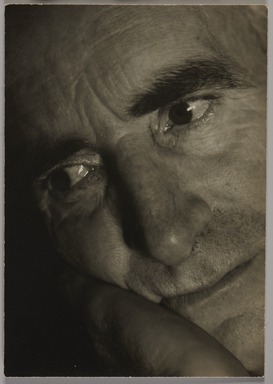 Consuelo Kanaga (American, 1894–1978). <em>"Red" Symes</em>, n.d. Gelatin silver print, frame: 20 1/16 × 15 1/16 × 1 1/2 in. (51 × 38.3 × 3.8 cm). Brooklyn Museum, Gift of Wallace B. Putnam from the Estate of Consuelo Kanaga, 82.65.439 (Photo: Brooklyn Museum, 82.65.439_PS20.jpg)