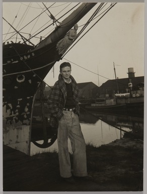 Consuelo Kanaga (American, 1894-1978). <em>Marvin (Chick) Brown</em>, n.d. Gelatin silver print, frame: 20 1/16 × 15 1/16 × 1 1/2 in. (51 × 38.3 × 3.8 cm). Brooklyn Museum, Gift of Wallace B. Putnam from the Estate of Consuelo Kanaga, 82.65.457 (Photo: Brooklyn Museum, 82.65.457_PS20.jpg)
