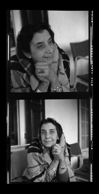 Consuelo Kanaga (American, 1894–1978). <em>[Untitled]</em>. Negative, 4 5/8 x 2 1/4 in. (11.7 x 5.7 cm). Brooklyn Museum, Gift of Wallace B. Putnam from the Estate of Consuelo Kanaga, 82.65.610 (Photo: Brooklyn Museum, 82.65.610.jpg)