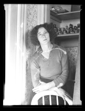 Consuelo Kanaga (American, 1894–1978). <em>[Untitled] (Connie)</em>. Negative, 4 1/8 x 3 1/8 in. (10.5 x 7.9 cm). Brooklyn Museum, Gift of Wallace B. Putnam from the Estate of Consuelo Kanaga, 82.65.849 (Photo: Brooklyn Museum, 82.65.849.jpg)