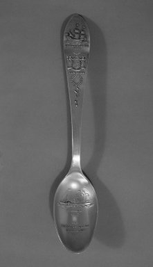 Tiffany & Company (American, founded 1853). <em>Teaspoon</em>, ca. 1908. Silver, 5 3/4 in. (14.6 cm). Brooklyn Museum, Gift of Mrs. Clermont l. Barnwell, 83.24.2. Creative Commons-BY (Photo: Brooklyn Museum, 83.24.2_bw.jpg)