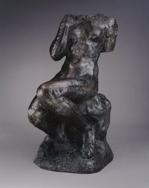 Auguste Rodin (French, 1840-1917). <em>Cybele, large model (Cybèle, grand modèle)</em>, 1905; cast 1981. Bronze, 64 3/8 x 30 1/4 x 46 5/8 in., 637 lb. (163.5 x 76.8 x 118.4 cm). Brooklyn Museum, Gift of Iris and B. Gerald Cantor, 85.172. Creative Commons-BY (Photo: Brooklyn Museum, 85.172_SL1.jpg)
