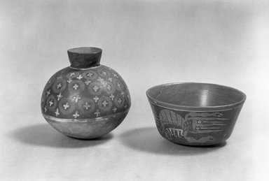  <em>Vase</em>. Ceramic, Height: 5 1/2 in. (14 cm). Brooklyn Museum, Gift of Ernest Erickson, 70.177.43. Creative Commons-BY (Photo: , 86.224.54_70.177.43_acetate_bw.jpg)