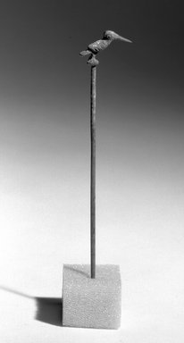 Chimú. <em>Tupu</em>, 1000-1500. Copper, 4 15/16 in. Brooklyn Museum, Gift of the Ernest Erickson Foundation, Inc., 86.224.89. Creative Commons-BY (Photo: Brooklyn Museum, 86.224.89_acetate_bw.jpg)