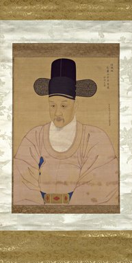  <em>Portrait of Chief Minister Han Ik-mo</em>, last half of 18th century. Ink and light color on silk, 62 3/8 × 26 1/8 in. (158.4 × 66.4 cm). Brooklyn Museum, Gift of Dr. and Mrs. John P. Lyden, 86.271.7 (Photo: Brooklyn Museum, 86.271.7_SL3.jpg)