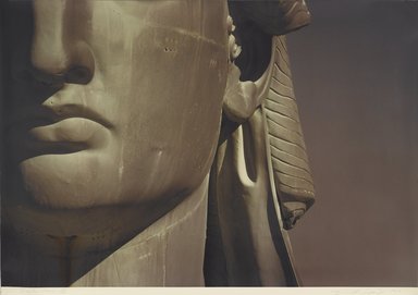 Ruffin Cooper (American, 1942-1992). <em>Quarter Face (Statue of Liberty)</em>, 1979. Chromogenic photograph, image: 32 3/4 x 48 1/16 in. (83.2 x 122 cm). Brooklyn Museum, Gift of the artist, 87.149.4 (Photo: Brooklyn Museum, 87.149.4_PS1.jpg)