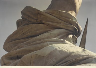 Ruffin Cooper (American, 1942-1992). <em>Sleeve (Statue of Liberty)</em>, 1979. Chromogenic photograph, image: 32 3/4 x 48 1/16 in. (83.2 x 122 cm). Brooklyn Museum, Gift of the artist, 87.149.8 (Photo: Brooklyn Museum, 87.149.8_PS1.jpg)