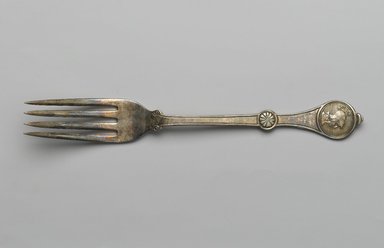 Dinner Fork, Roman Medallion Pattern