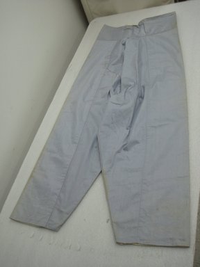  <em>Man's Pants (Baji)</em>, early 20th century. Cotton, 48 1/16 in. (122 cm). Brooklyn Museum, Brooklyn Museum Collection, X1149. Creative Commons-BY (Photo: Brooklyn Museum, COLL.X1149.jpg)