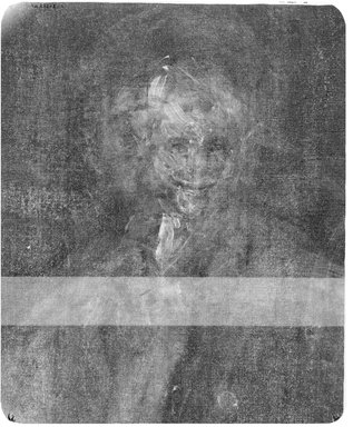  <em>Portrait of a Boy</em>. Oil on canvas, 37 1/2 x 31 1/2 in. (95.3 x 80 cm). Brooklyn Museum, Bequest of Dr. George M. Dunaif, 44.222.2 (Photo: Brooklyn Museum, CONS.44.222.2_1946_xrs_detail01.jpg)