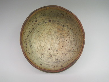 Hopi Pueblo. <em>Bowl</em>. Clay, slip, 4 3/4 × 8 1/4 × 8 1/2 in. (12.1 × 21 × 21.6 cm). Brooklyn Museum, By exchange, 01.1535.2203. Creative Commons-BY (Photo: , CUR.01.1535.2203_interior.jpg)