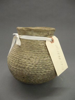 Southwest (unidentified). <em>Jar</em>. Clay, slip, 6 1/2 x 6 1/2 in (16.5 x 16.5 cm). Brooklyn Museum, Gift of Charles A. Schieren, 01.1538.1738. Creative Commons-BY (Photo: Brooklyn Museum, CUR.01.1538.1738.jpg)