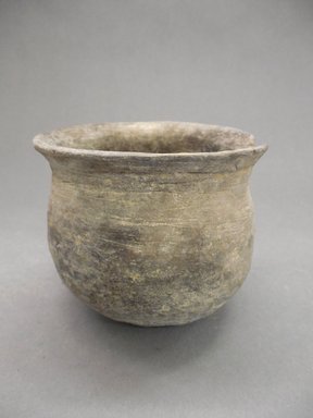 Ancient Pueblo (Anasazi). <em>Jar</em>. Clay, 3 7/8 x 4 5/8 in. (9.8 x 11.7 cm). Brooklyn Museum, Gift of Charles A. Schieren, 01.1538.1814. Creative Commons-BY (Photo: Brooklyn Museum, CUR.01.1538.1814.jpg)