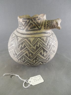 Ancient Pueblo (Anasazi). <em>Pitcher</em>. Clay, slip, 7 x 5 1/2 in.  (17.8 x 14.0 cm). Brooklyn Museum, Gift of Charles A. Schieren, 02.256.2265. Creative Commons-BY (Photo: Brooklyn Museum, CUR.02.256.2265.jpg)