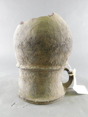 Ancestral Pueblo. <em>Pitcher</em>. Clay, slip, 8 x 5 1/2 in. (20.3 x 14 cm). Brooklyn Museum, Riggs Pueblo Pottery Fund, 02.257.2297. Creative Commons-BY (Photo: Brooklyn Museum, CUR.02.257.2297.jpg)