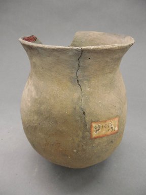 Ancient Pueblo (Anasazi). <em>Jar</em>. Clay, slip, 7 x 7 in. (17.8 x 17.8 cm). Brooklyn Museum, Riggs Pueblo Pottery Fund, 02.257.2327. Creative Commons-BY (Photo: Brooklyn Museum, CUR.02.257.2327.jpg)