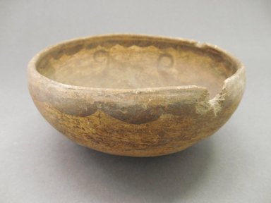 Ancient Pueblo (Anasazi). <em>Bowl</em>. Clay, slip, 2 3/4 in. (7 cm). Brooklyn Museum, Riggs Pueblo Pottery Fund, 02.257.2478. Creative Commons-BY (Photo: Brooklyn Museum, CUR.02.257.2478_view1.jpg)