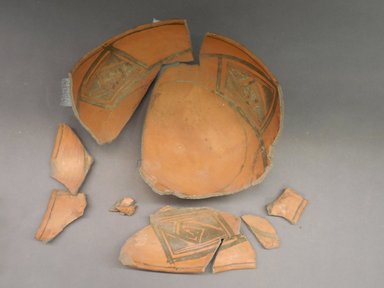 Ancient Pueblo. <em>Bowl</em>. Clay, slip, 4 3/8 x 9 5/8 in. (11.1 x 24.4 cm). Brooklyn Museum, Riggs Pueblo Pottery Fund, 02.257.2485. Creative Commons-BY (Photo: Brooklyn Museum, CUR.02.257.2485.jpg)