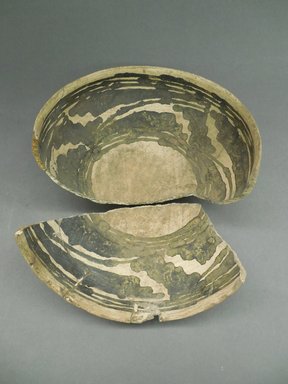 Ancient Pueblo (Anasazi). <em>Bowl</em>. Clay, slip, pigment, 3 5/8 x 8 1/8 in.  (9.2 x 20.6 cm). Brooklyn Museum, Riggs Pueblo Pottery Fund, 02.257.2487. Creative Commons-BY (Photo: Brooklyn Museum, CUR.02.257.2487_view1.jpg)