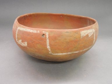 Ancient Pueblo. <em>Bowl</em>. Clay, slip, 3 7/8 x 8 1/8 in. (9.8 x 20.6 cm). Brooklyn Museum, Riggs Pueblo Pottery Fund, 02.257.2489. Creative Commons-BY (Photo: Brooklyn Museum, CUR.02.257.2489.jpg)