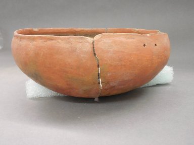 Ancient Pueblo (Anasazi). <em>Bowl</em>. Clay, slip, 3 3/8  x 7 5/8 in.  (8.6 x 19.4 cm). Brooklyn Museum, Riggs Pueblo Pottery Fund, 02.257.2517. Creative Commons-BY (Photo: Brooklyn Museum, CUR.02.257.2517_view1.jpg)