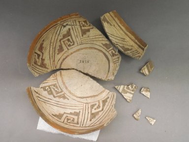 Ancient Pueblo. <em>Bowl</em>. Clay, slip, 4 3/8 in.  (11.1 cm). Brooklyn Museum, Riggs Pueblo Pottery Fund, 02.257.2573. Creative Commons-BY (Photo: Brooklyn Museum, CUR.02.257.2573.jpg)