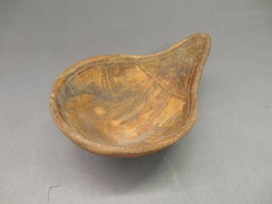 Ancestral Pueblo. <em>Ladle</em>. Clay, slip, 1 7/8 x 4 1/2 in.  (4.8 x 11.4 cm). Brooklyn Museum, Riggs Pueblo Pottery Fund, 02.257.2592. Creative Commons-BY (Photo: Brooklyn Museum, CUR.02.257.2592.jpg)